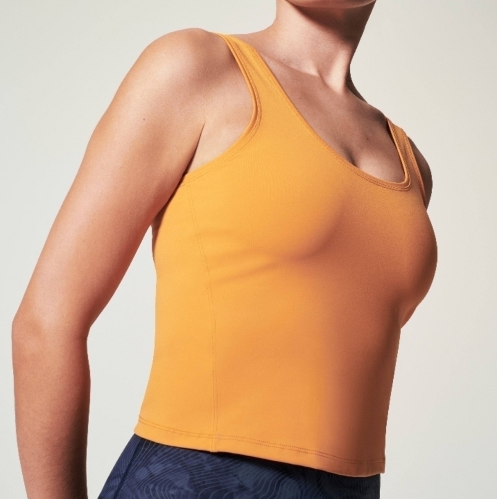 Spanx The Get Moving Fitted Tank Golden Hour